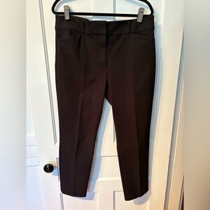Loft Outlet Black Skinny Ankle Pants